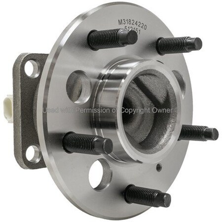 Mpa Quality-Built Wheel Bearing and Hub Assembly , MPA Quality-Built WH512151 WH512151